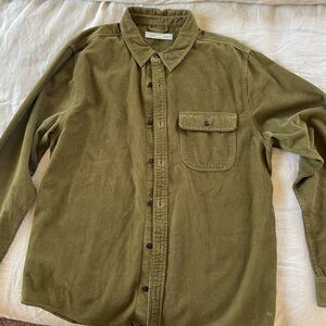 Men’s Outerknown corduroy button up. Worn a few times!